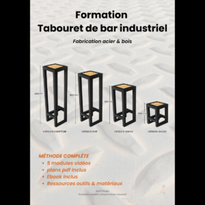 Formation Tabouret de bar “Café Dolce”